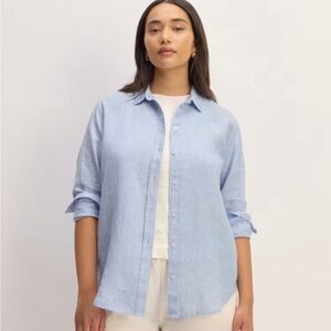 Everlane women’s button down blue